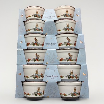 Peter Rabbit - Beatrice Potter Set of 4 Easter Ramekins