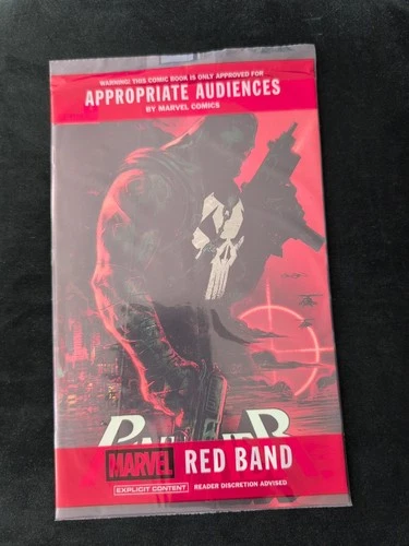 PUNISHER RED BAND #1 PATRICK GLEASON INCENTIVE VARIANT SEALED