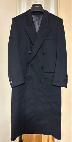 CELINE Double coat Long coat Chester coat Celine