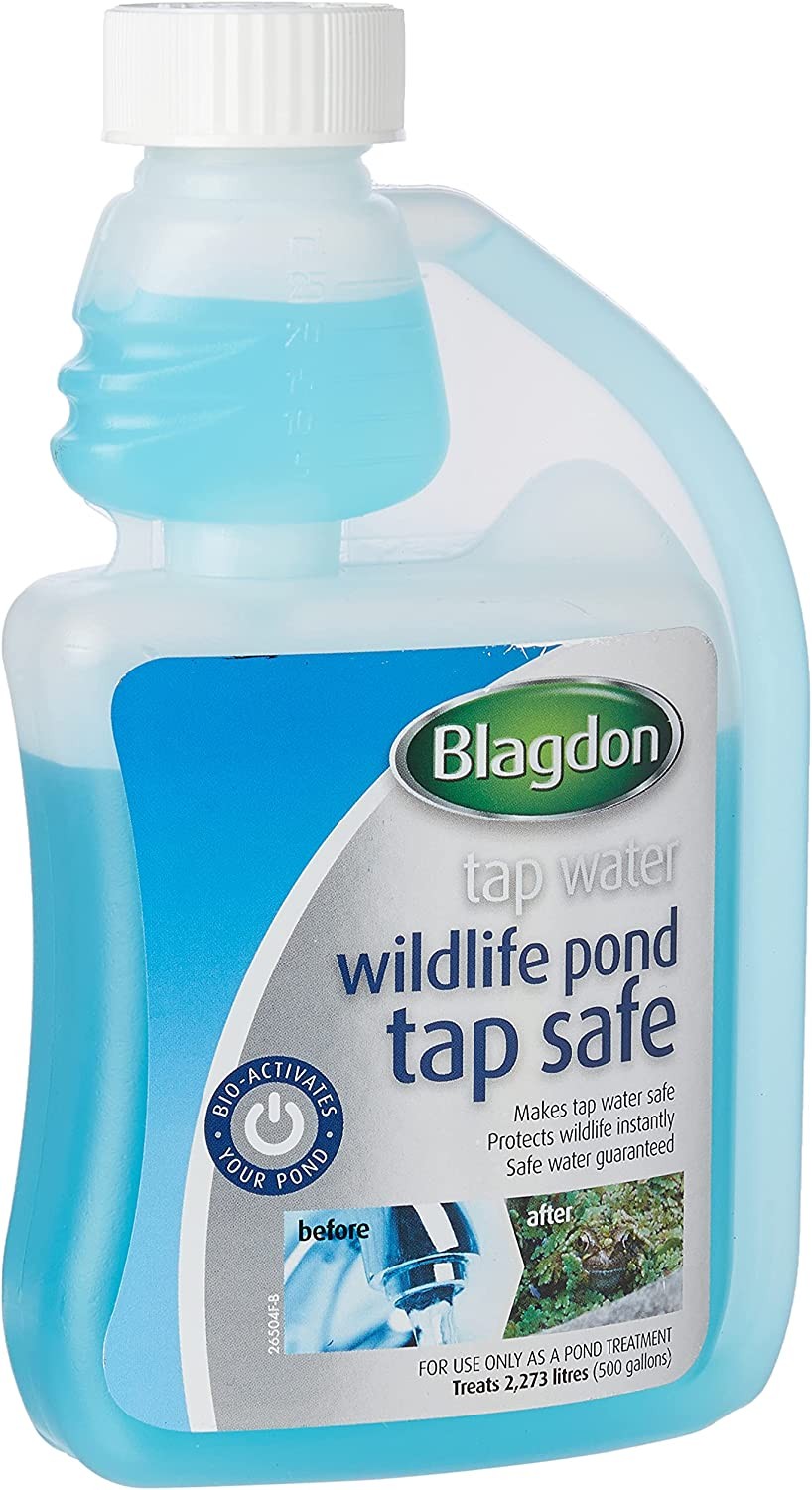 Blagdon Wildlife Pond Tap Safe Dechlorinator Removes Chlorine 250ml