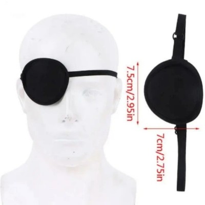 2 Pcs Adjustable Eye Patches Left/Right Lazy Eye Patches for Adults Children