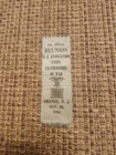 1904 NEW JERSEY ASSOCIATION UNION EX-PRISONERS OF WAR RIBBON - ORANGE N.J.