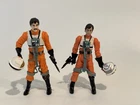 Star Wars Vintage Collection Wedge Antilles & 30th Biggs Darklighter Complete