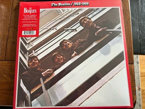 THE BEATLES  RED AND BLUE 6 LP VINYL RECORD BOX SET - EXCLUSIVE  HalfSpeedMaster