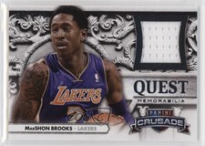 2013-14 Panini Crusade Quest Memorabilia 23/199 MarShon Brooks #4 m2c