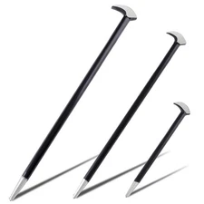 LEONTOOL 3PCS Rolling Head Pry Bar Set Heavy Duty Indexing Pry Bar Set for Au...