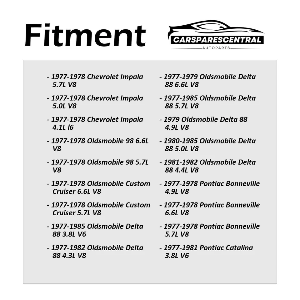 Front Brake Hose 2x For Oldsmobile Delta 88 6.6L 1977-1979 - Image 3 of 4