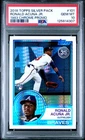 4307 Ronald Acuna Jr 2018 Topps Update #101 Silver 1983 Chrome Rookie RC PSA 10