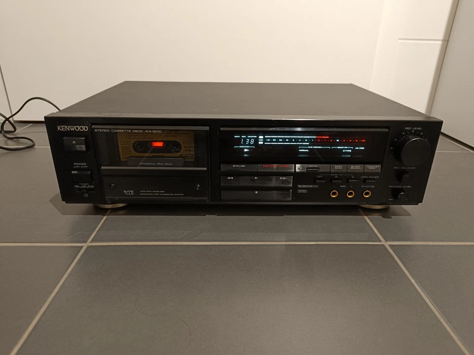 Kenwood KX-5010 Stereo Kassettendeck / Tapedeck / Super Tille / ATCS - Bild 1 von 4