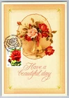 Canada 2014 Red Rose FDC Maxi Card w/Pictorial Cancel