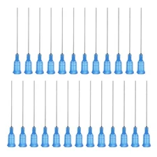 25Pcs 2-inches 22G Blunt Tip Dispensing Needles with Lure Lock