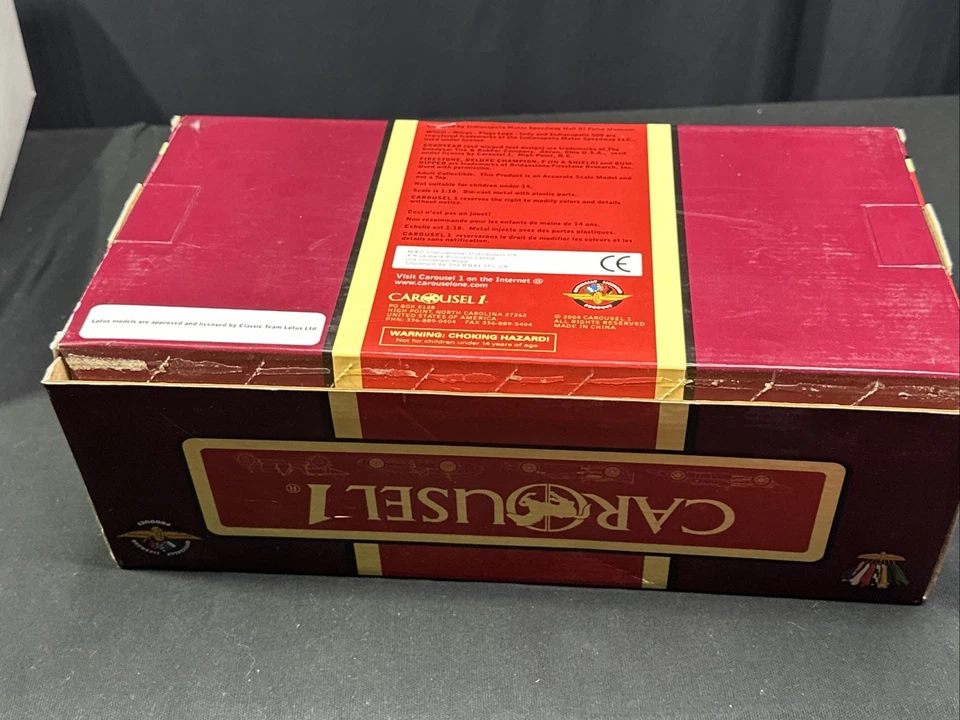 #17 DAN GURNEY CAROUSEL 1 1965 AMERICAN RACERS LOTUS 38 #5203 - Image 2 of 4