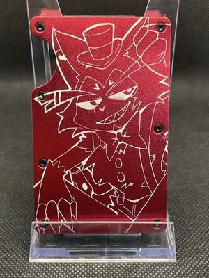 Husk Hazbin Hotel Metal Minimalist Wallet Card Case