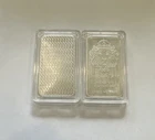 Scottsdale Lion Head 1 troy oz 999 silver bar Lot of 2 in hard case