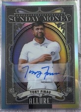 2026 UD Allure Tony Finau Purple Auto, Red Tees Auto, & Gold Glitter Bomb 20/199