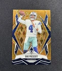 2025 Panini Phoenix Football Orange Lazer Dak Prescott #29
