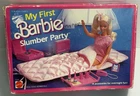 My First Barbie Play Paks Slumber Party Set Vintage 1984 with Box