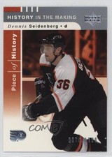 2002-03 Upper Deck Piece Of History /1500 Dennis Seidenberg #144 0c2