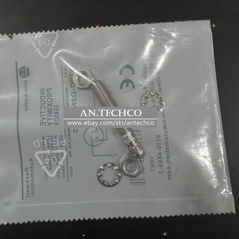 For Allen-Bradley 872C-D2NP8-P3 872CD2NP8P3 Proximity Sensor 10-30VDC 2mm NO PNP - Image 4 of 4