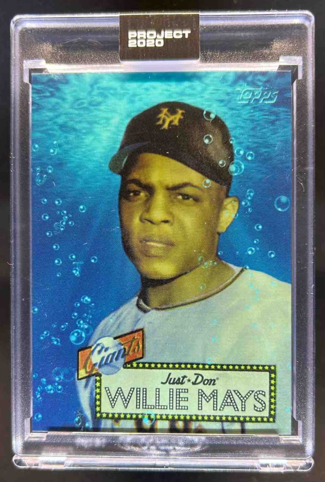 2020 Topps Project Willie Mays #128 Giants