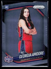 Georgia Amoore 2025 Panini Prizm WNBA RC Rookie #103 Washington Mystics
