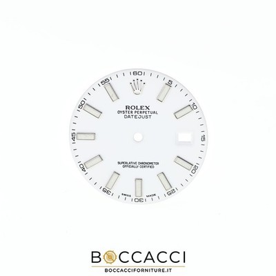 ROLEX White Dial for Datejust 41 116300 116334 Luminova (EXCELLENT STATE)