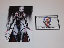 WHITE WIDOW #8 - JAMIE TYNDALL BENNY POWELL SIGNED STAR WARS VARIANT + COA NM