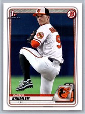 2020 Bowman Draft #BD-117 Carter Baumler *OR