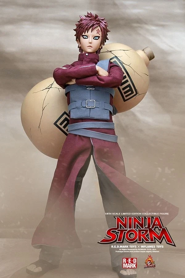 RED Mark Toys X Inflames Toys Naruto - Gaara - Ninja Storm  - Image 2 of 4