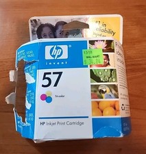 Genuine HP 57 Tri-Color Cartridge C6657AN - New Sealed - Damaged Box - See Pics