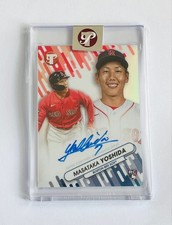 2023 Topps Pristine Masataka Yoshida ungraded autograph