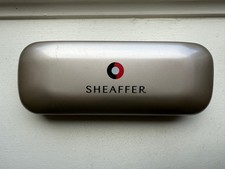 Étui à stylo vintage Sheaffer Prelude point blanc coque rigide uniquement