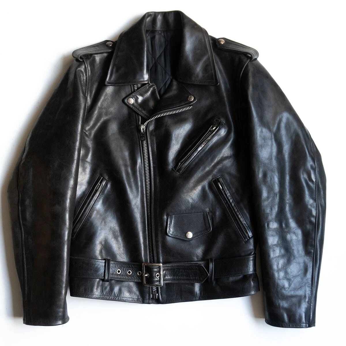 Yohji Yamamoto Coats, Jackets & Vests Leather Outer Shell for Men