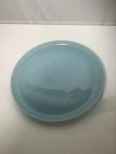 Fire king Turquoise Blue 9” Plate