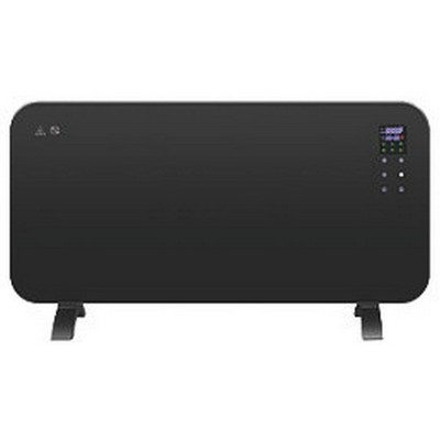 TCP Smart Glasscheibenheizung 2000W schwarz mit App, WLAN, 2 Heizmodi