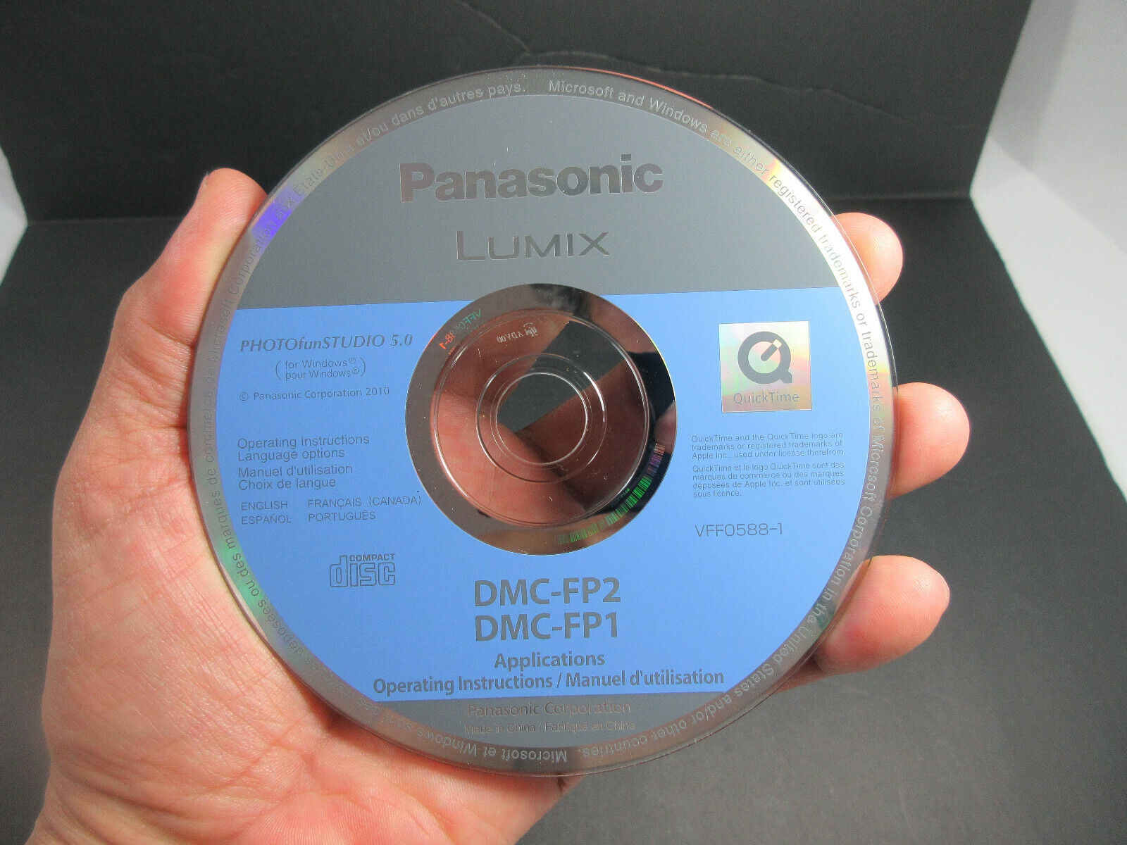 Noordoosten musicus Hertog Panasonic Lumix DMC-ZS7 Manual And PHOTOfunSTUDIO 5.1 CD HD Edition  QuickTime | eBay