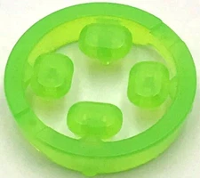 Lego New Trans-Bright Green Rock Infinity Stone 4 on Sprue Part