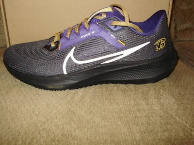 NFL Baltimore Ravens NIKE AIR ZOOM PEGASUS 40 Gray DZ5946-001 Men's Shoes 11.5M
