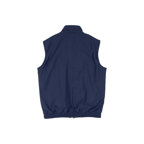 $2800 ISAIA NAPOLI Blue Reversible Vest Jacket Techno Wool & Silk 38 US / 48 EU - Picture 5 of 9