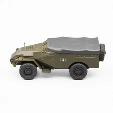 BTR-40 w/Tent Khaki Military Vehicle Diecast Model 1:43 AL121K