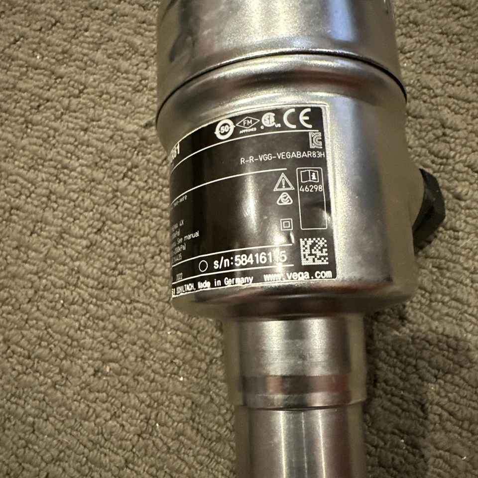 Vega Vegabar 81 Pressure Transmitter B81.IX3IMCGDSZX8IMAM Hygienic Stainless - Image 3 of 4