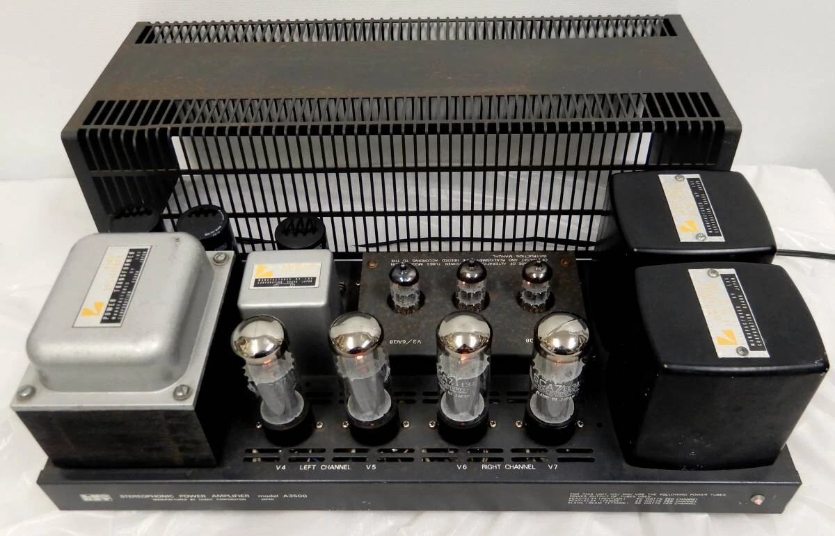 LUXMAN LUXKIT A3500 Vacuum Tube Power Amplifier Kit vintage