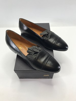 ralph lauren women's loafers black