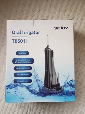 SEJOY Water Flosser Dental Oral Irrigator Flossers Cordless Inductive Charging