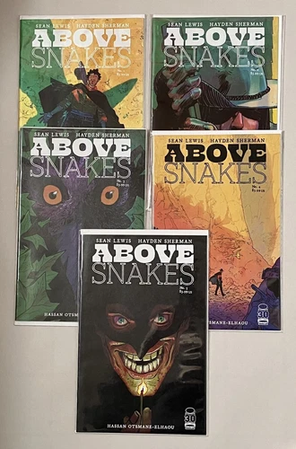 Above Snakes #1-5 From Image Comics / Free US Shipping