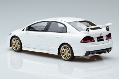 NEW 1:18 JDM Mugen Honda Civic Type R FD2 White Resin Model