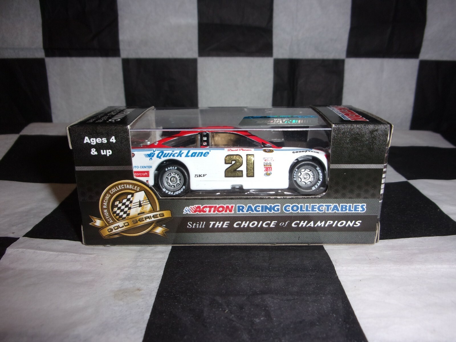 Nascar Ryan Blaney 21 Quick Lane 2017 Ford 1 64 Arc Diecast Racing Cars Schi Brettl Werkstatt Toys Hobbies