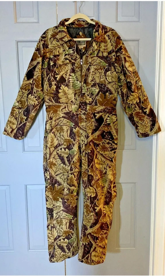 Northeast Outfitter Coveralls LARGE Insulated Camo Hunting Coveralls Lk-Nw    b8 - Image 2 of 4