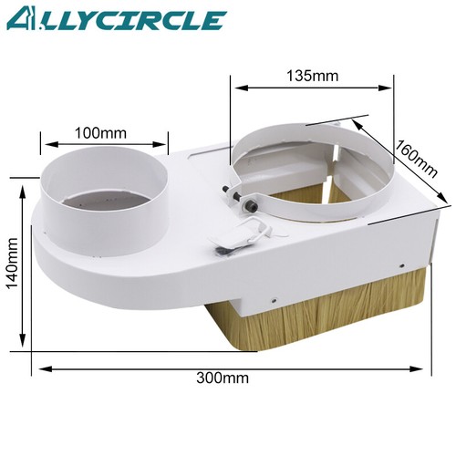 New 135MM Spindle Dust Boot Push-pull for CNC Router Engraving Machine - Picture 6 of 8
