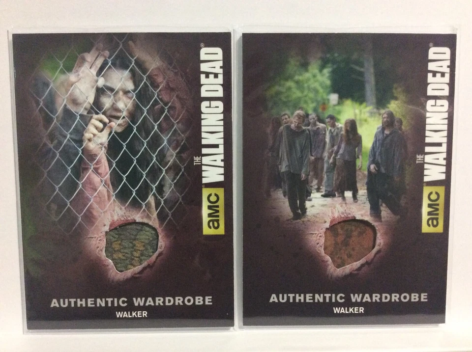 Walking Dead Season 4 Wardrobe Costume Cards Bundle M05/08/12/18/59/M10.3/6/7/8  - Image 2 of 4